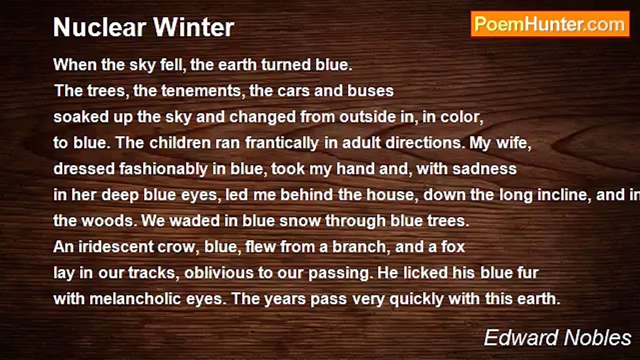 Edward Nobles - Nuclear Winter