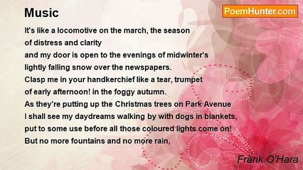 Frank O'Hara - Music