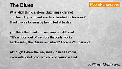 William Matthews - The Blues