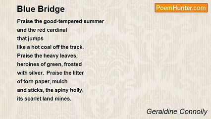 Geraldine Connolly - Blue Bridge
