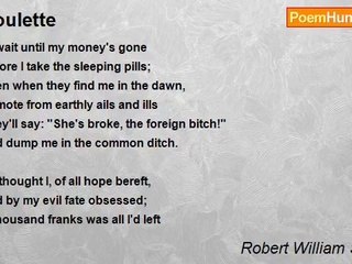 Robert William Service - Roulette