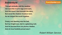 Robert William Service - Adventure