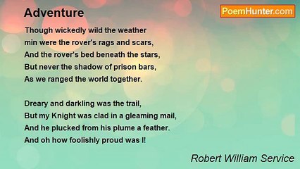 Robert William Service - Adventure