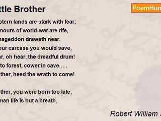 Robert William Service - Little Brother