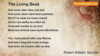 Robert William Service - The Living Dead