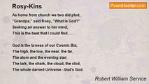 Robert William Service - Rosy-Kins