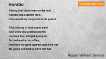 Robert William Service - Horatio
