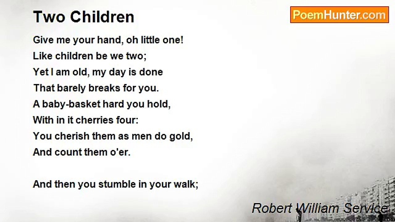 Robert William Service - Two Children