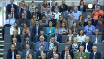 Emotionale Gedenkfeier zum Mauerfall im Bundestag