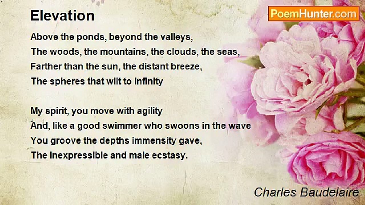 Charles Baudelaire - Elevation