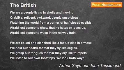 Arthur Seymour John Tessimond - The British