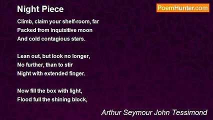 Arthur Seymour John Tessimond - Night Piece