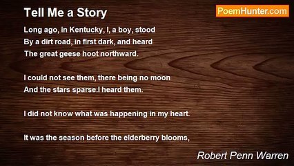 Robert Penn Warren - Tell Me a Story