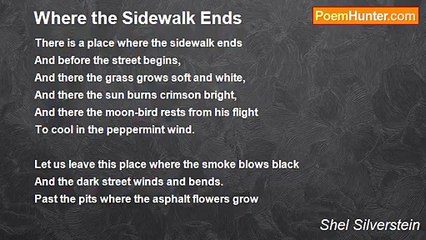 Shel Silverstein - Where the Sidewalk Ends