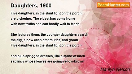 Marilyn Nelson - Daughters, 1900