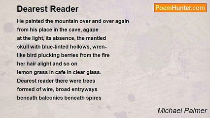 Michael Palmer - Dearest Reader