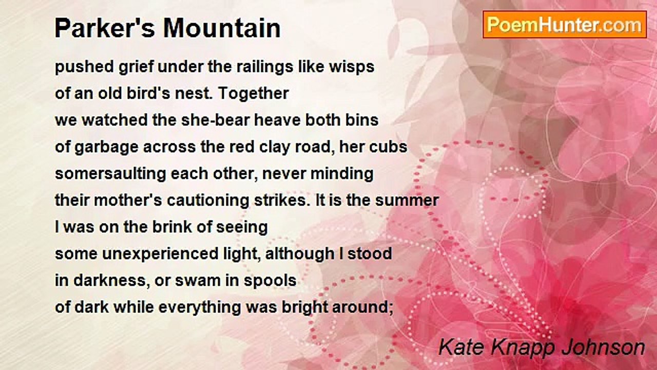 Kate Knapp Johnson - Parker's Mountain
