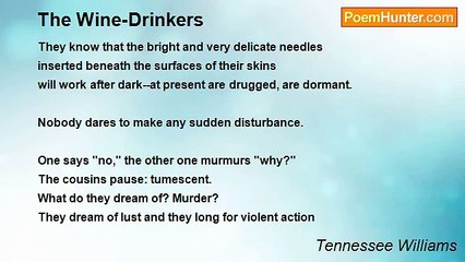 Tennessee Williams - The Wine-Drinkers