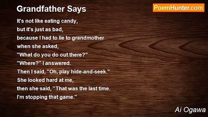 Ai Ogawa - Grandfather Says