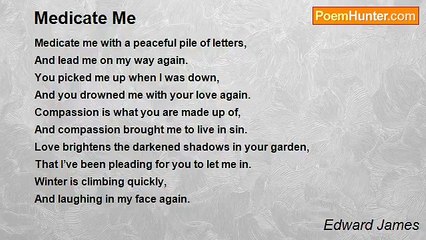 Edward James - Medicate Me