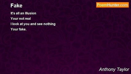 Anthony Taylor - Fake