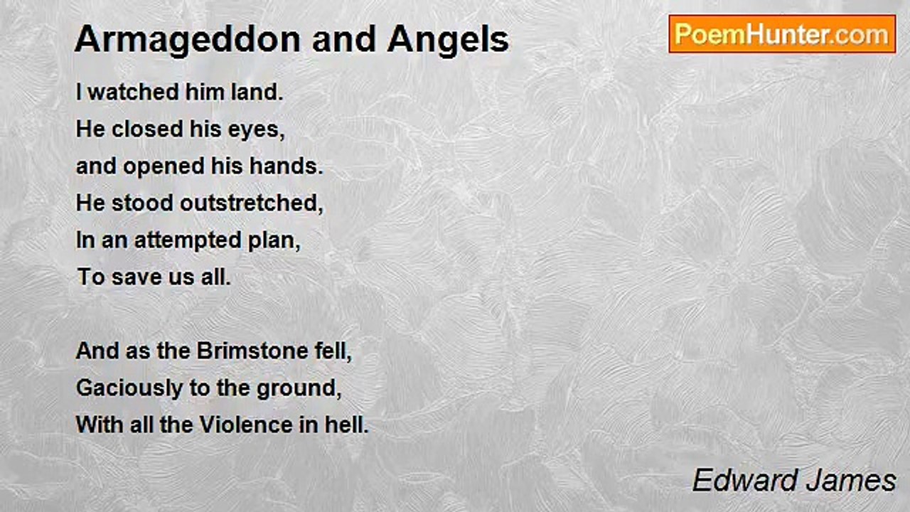 Edward James - Armageddon and Angels