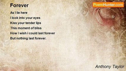 Anthony Taylor - Forever