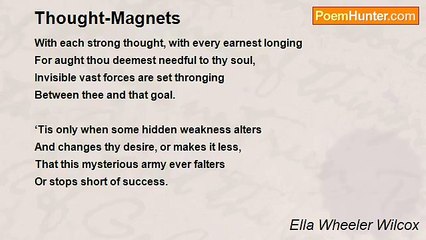 Ella Wheeler Wilcox - Thought-Magnets