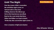 Ella Wheeler Wilcox - Until The Night