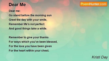 Kristi Day - Dear Me