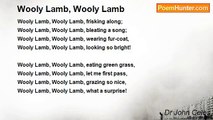 Dr John Celes - Wooly Lamb, Wooly Lamb