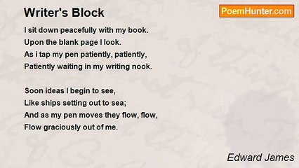Edward James - Writer's Block