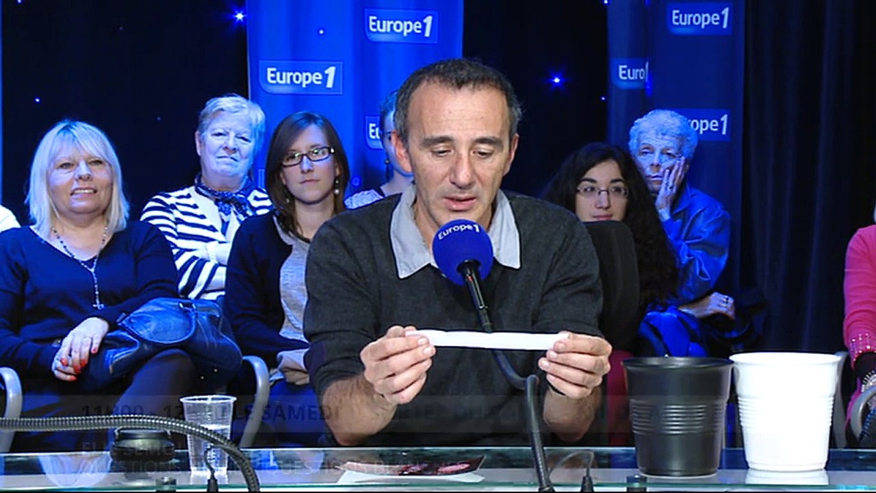 Elie Semoun au sujet de François Hollande : " J’ai voté pour le comique ! Je suis solidaire de mes collègues humoristes !"
