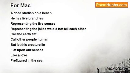 Jack Spicer - For Mac