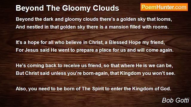 Bob Gotti - Beyond The Gloomy Clouds