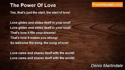Denis Martindale - The Power Of Love