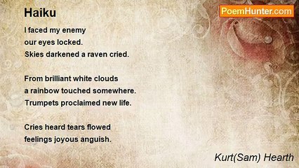 Kurt(Sam) Hearth - Haiku