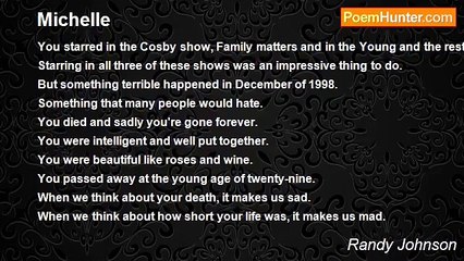 Randy Johnson - Michelle