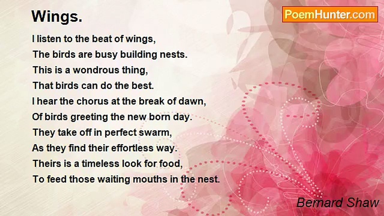 Bernard Shaw - Wings.
