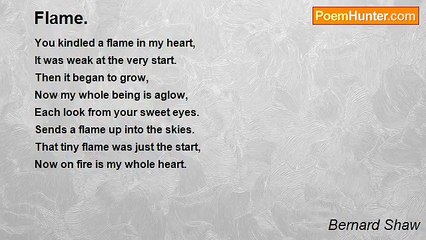 Bernard Shaw - Flame.
