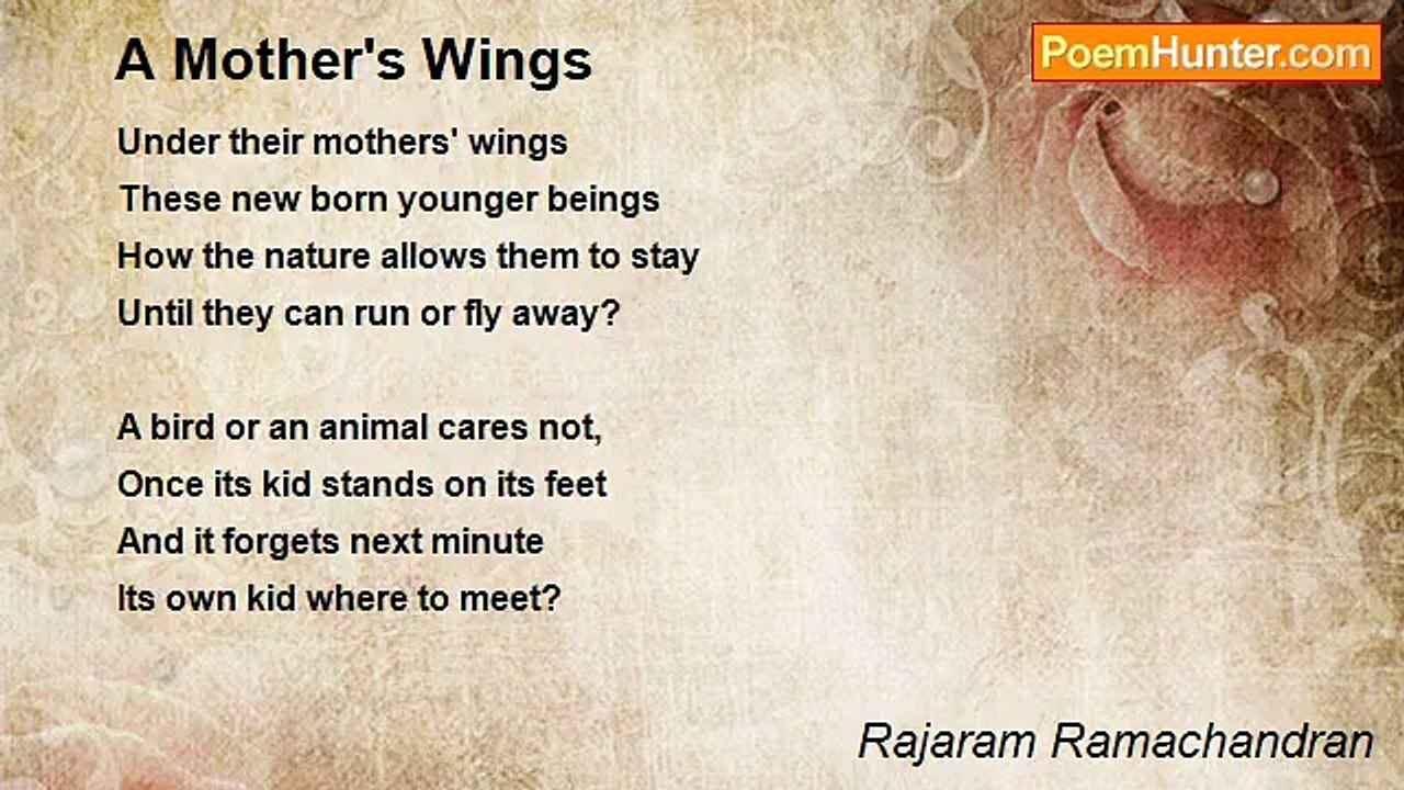 Rajaram Ramachandran - A Mother's Wings