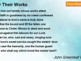 John Greenleaf Whittier - By Their Works