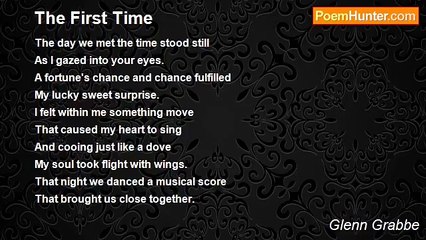 Glenn Grabbe - The First Time