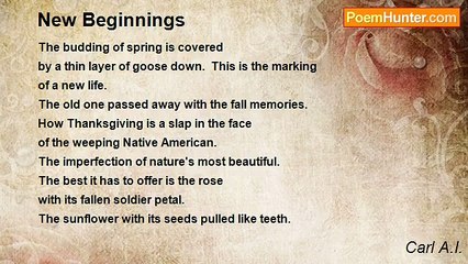 Carl A.I. - New Beginnings