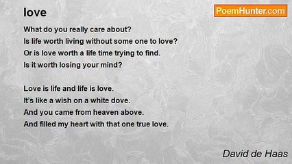 David de Haas - love