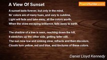 Daniel Lloyd Kennedy - A View Of Sunset