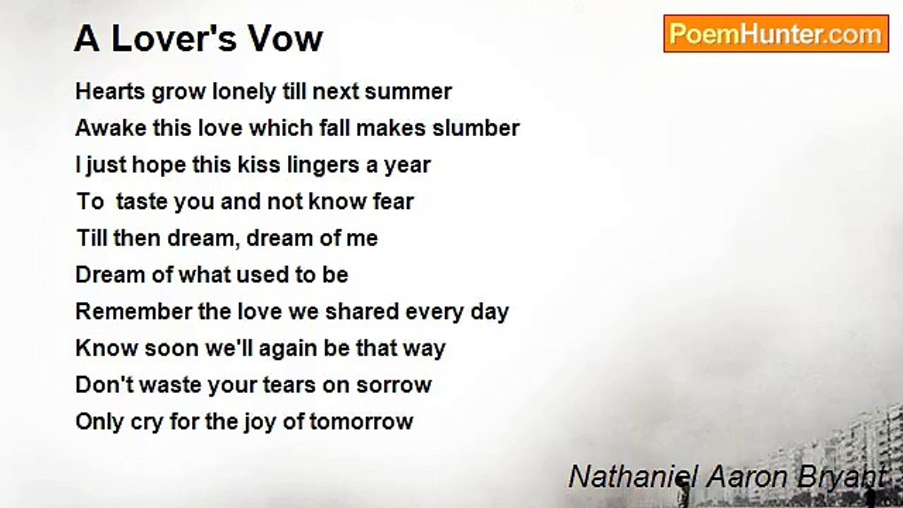 Nathaniel Aaron Bryant - A Lover's Vow