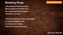 Richard Merrell - Wedding Rings