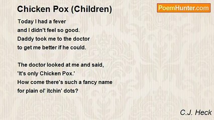 C.J. Heck - Chicken Pox (Children)