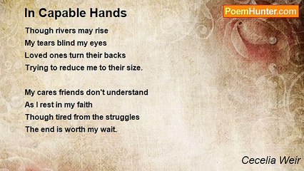 Cecelia Weir - In Capable Hands